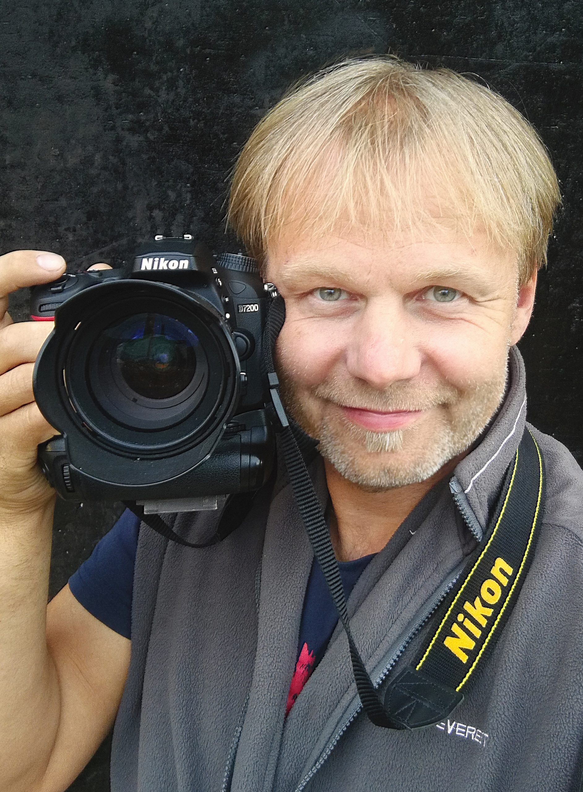 Jiří Polehla s fotoaparátem